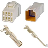 JST Jwpf - Kit conector macho hembra de 8 vías herméticas para coche- moto- caravana